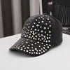 2027 NEW KJ Wholesale Sparkle Bling Rhinestone Studded Adjustable Baseball Caps Hats for Women Men Sport Dad Outdoor Sun Hat