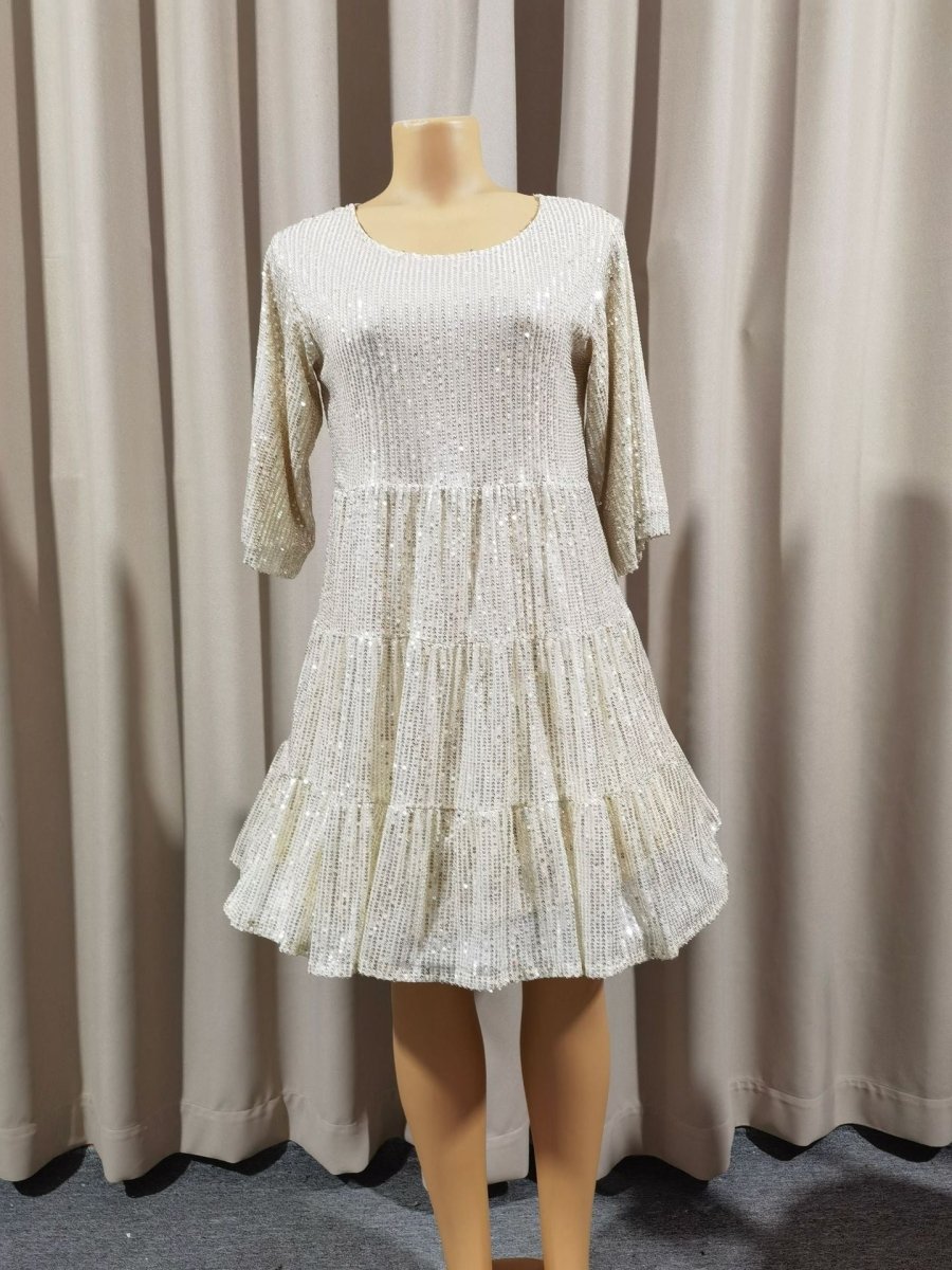 Cross-Border Fashion Sequined Dress - Europe & US Style
