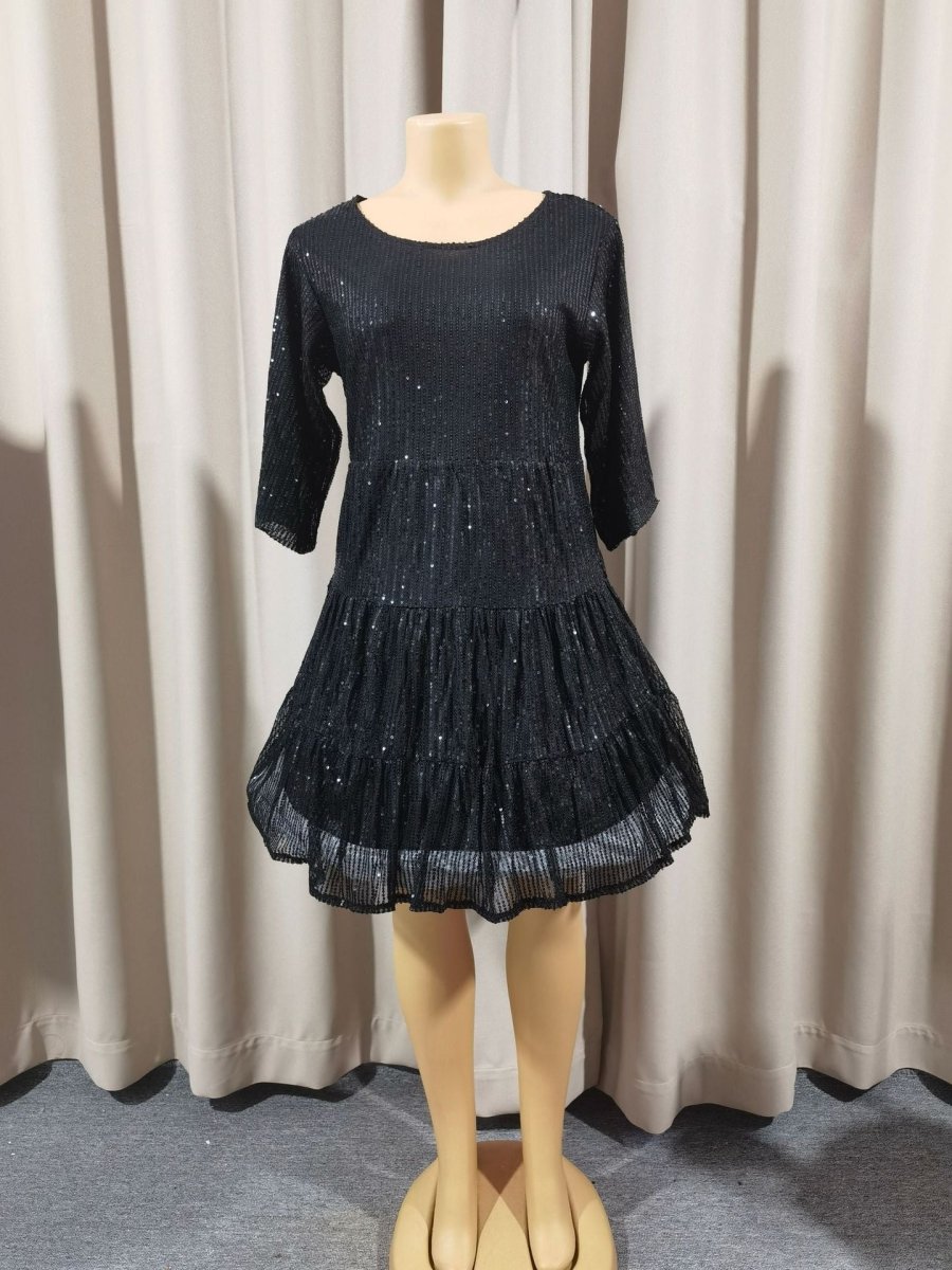 Cross-Border Fashion Sequined Dress - Europe & US Style