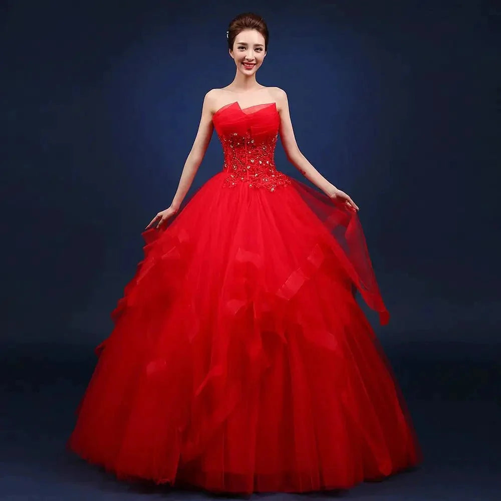 Elegant One-Shoulder Bridal Gowns