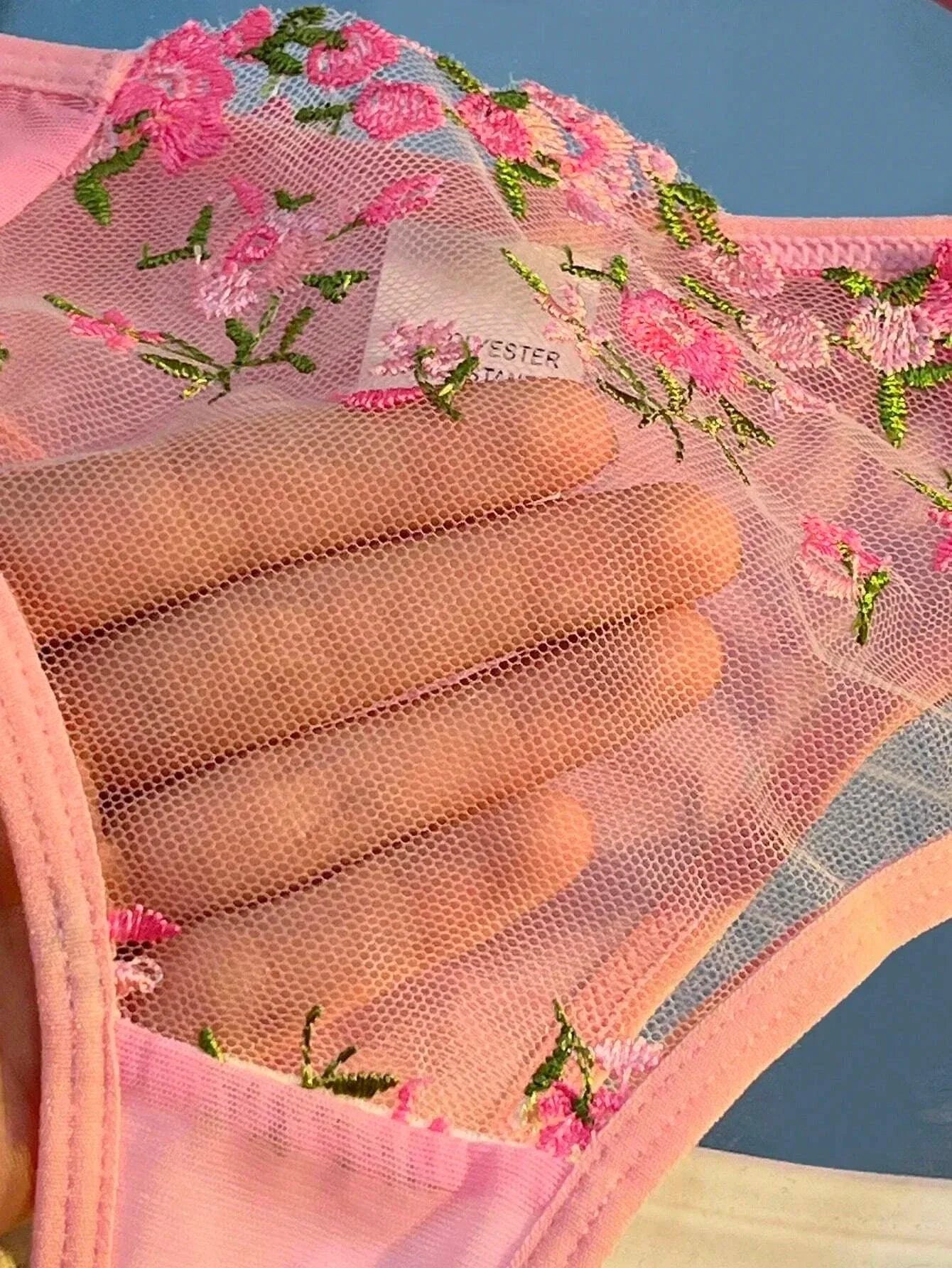 Luxe Lingerie Floral Embroidery 2-Piece Set - Beautiful, Confident, and Alluring Women's Lingerie