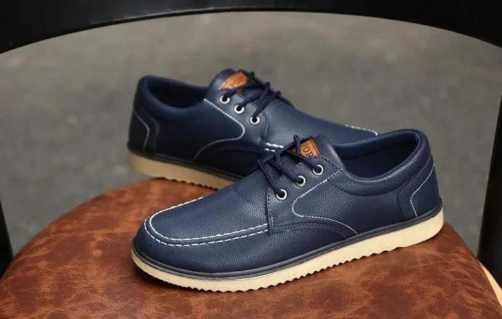 Mandotos Men Canvas Shoes Korean Edition Spring Autumn Old Beijing Casual Black