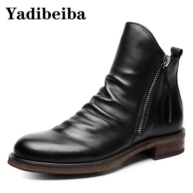 Men's Premium Leather Martin Boots