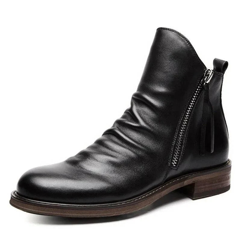 Men's Premium Leather Martin Boots