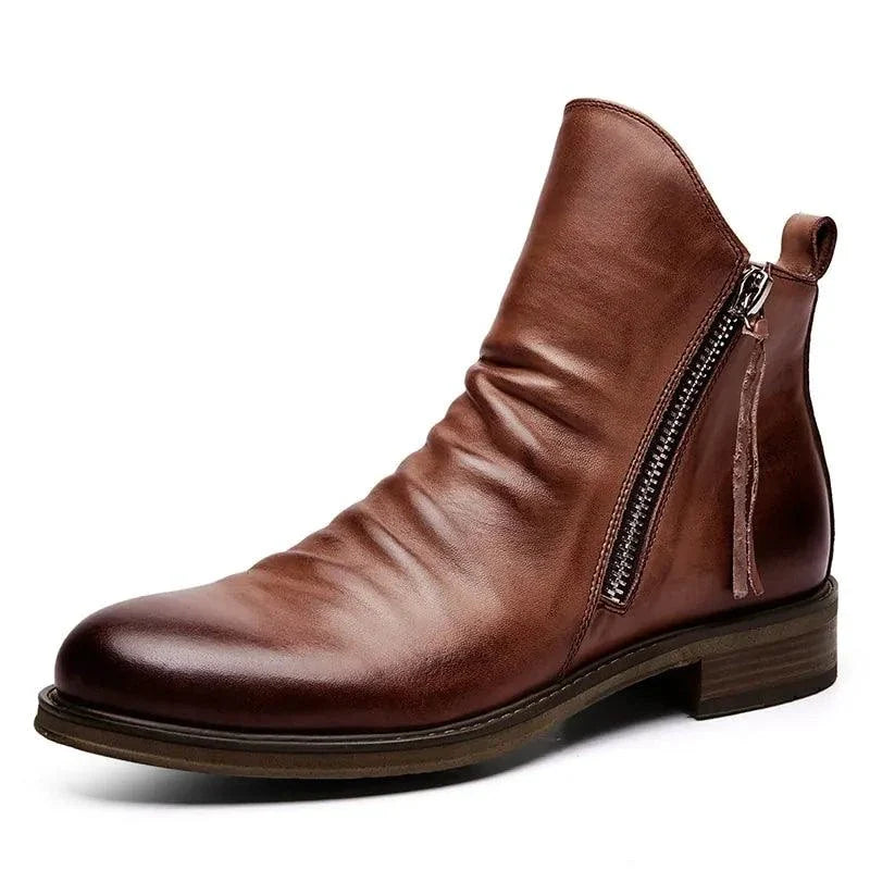 Men's Premium Leather Martin Boots