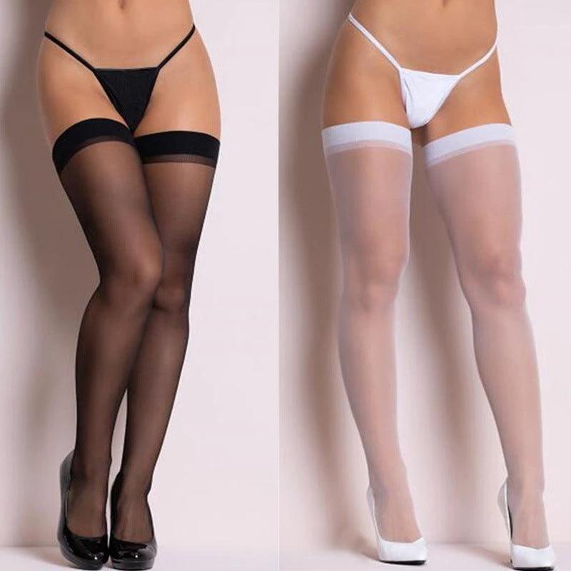 Women's Sheer Thigh High Socks - Summer Hosiery