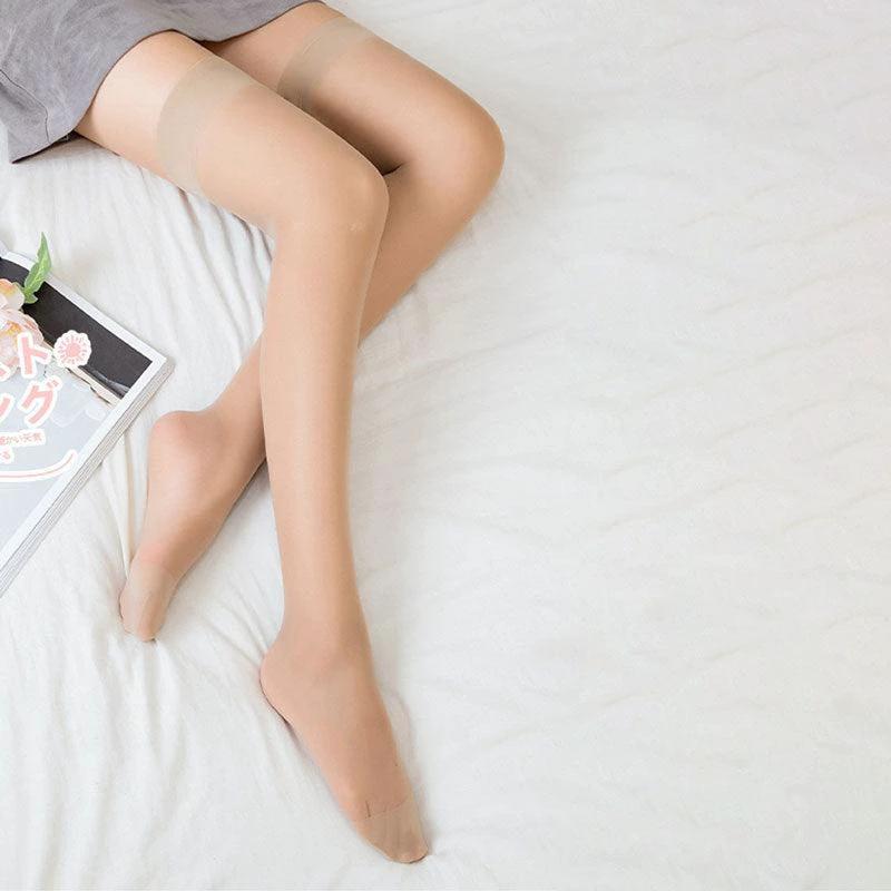 Women's Sheer Thigh High Socks - Summer Hosiery