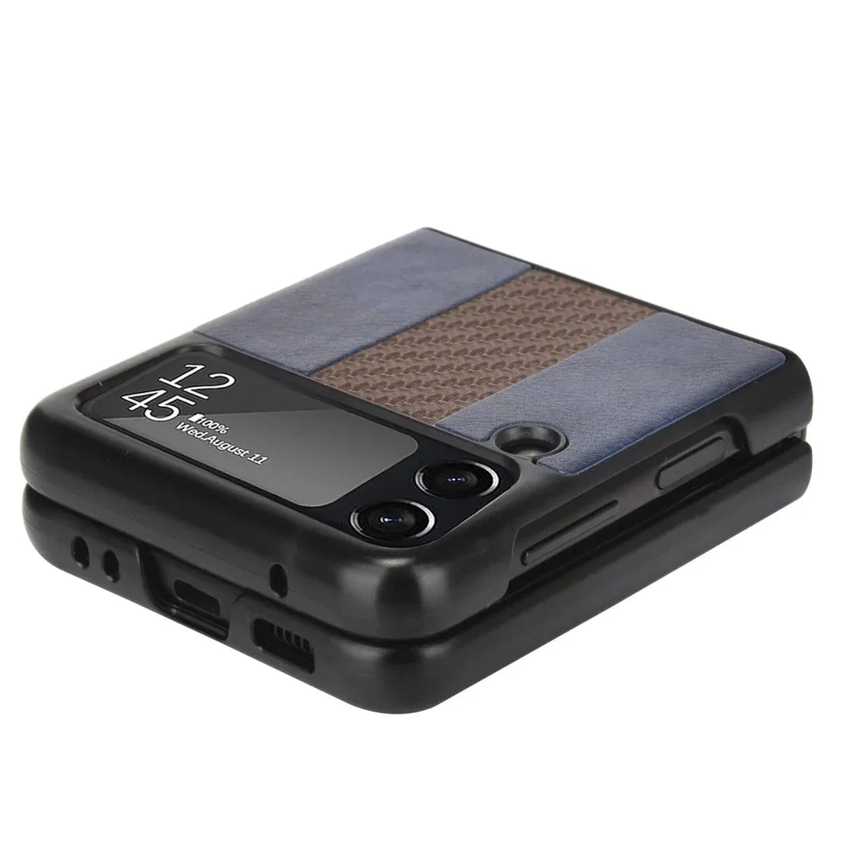 Samsung Z Flip 3 5G Leather Folding Case
