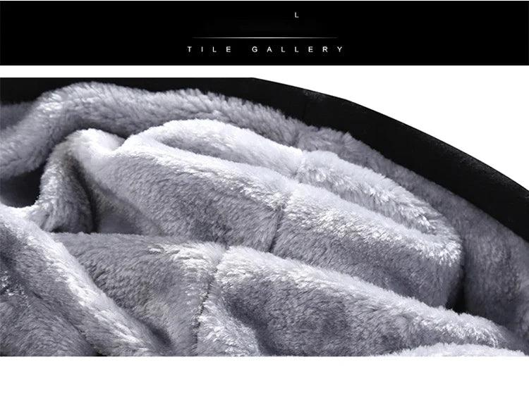 Men's Winter Sports Set: Stylish, Warm 2-Piece Ensemble for Outdoor Adventures
