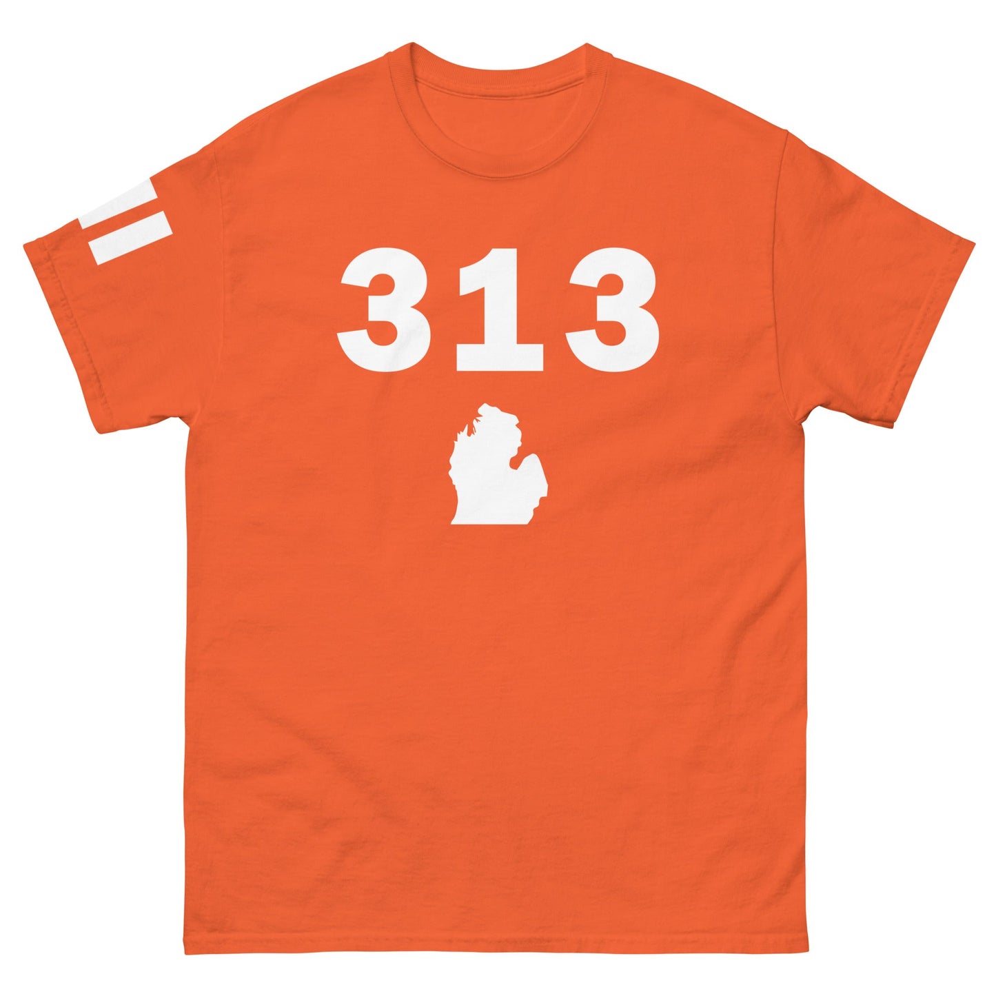 313 Area Code Men's Classic T Shirt