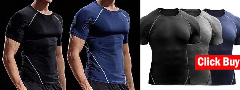 Men's Running Shorts Quick-drying Fitness Black Double Layer Shorts Men New Sport Workout Training Bodybuilding Short Pants