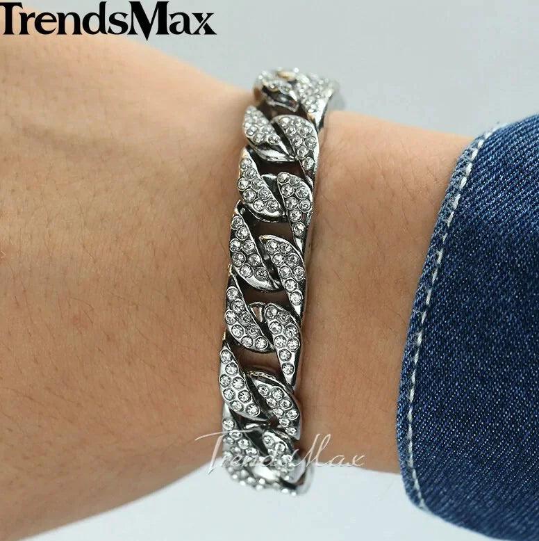 Men's Luxe Gold Chain Bracelet