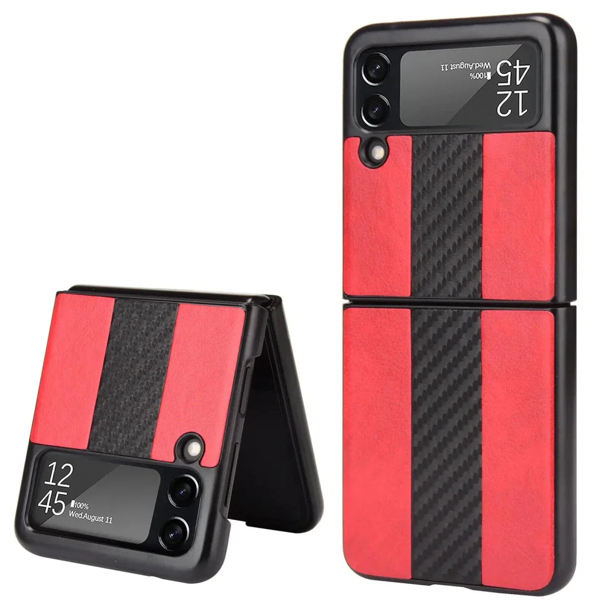 Samsung Z Flip 3 5G Leather Folding Case