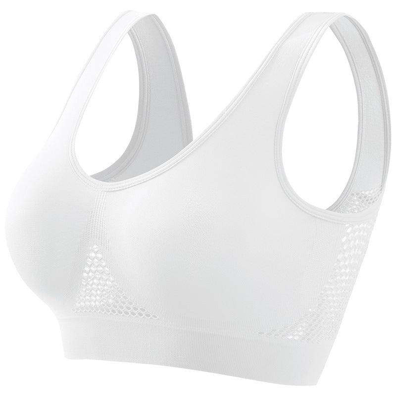 Plus Size Women's Push-Up Sports Bra - Perfect for Running & Yoga