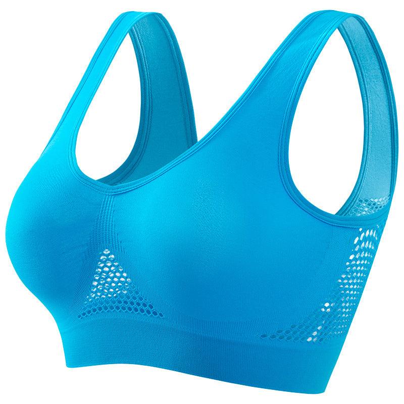 Plus Size Women's Push-Up Sports Bra - Perfect for Running & Yoga