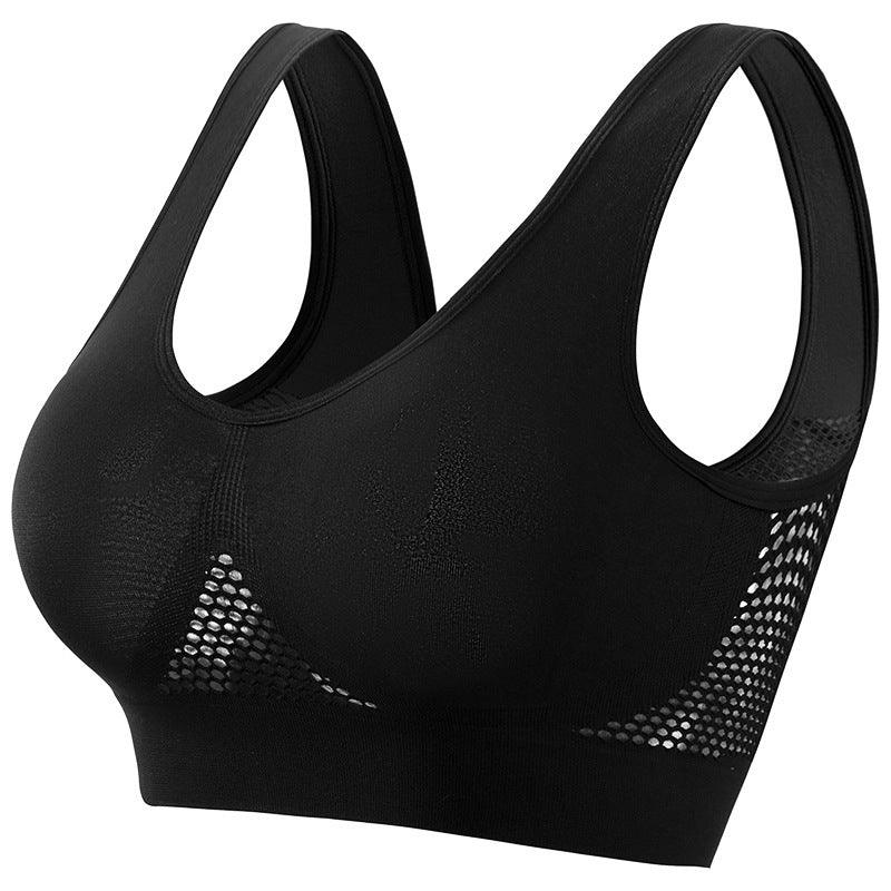 Plus Size Women's Push-Up Sports Bra - Perfect for Running & Yoga