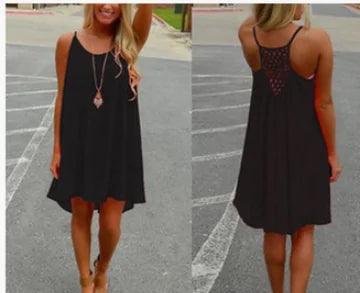 Seaside Dream Chiffon Sundress - Effortless Elegance for Sunny Days
