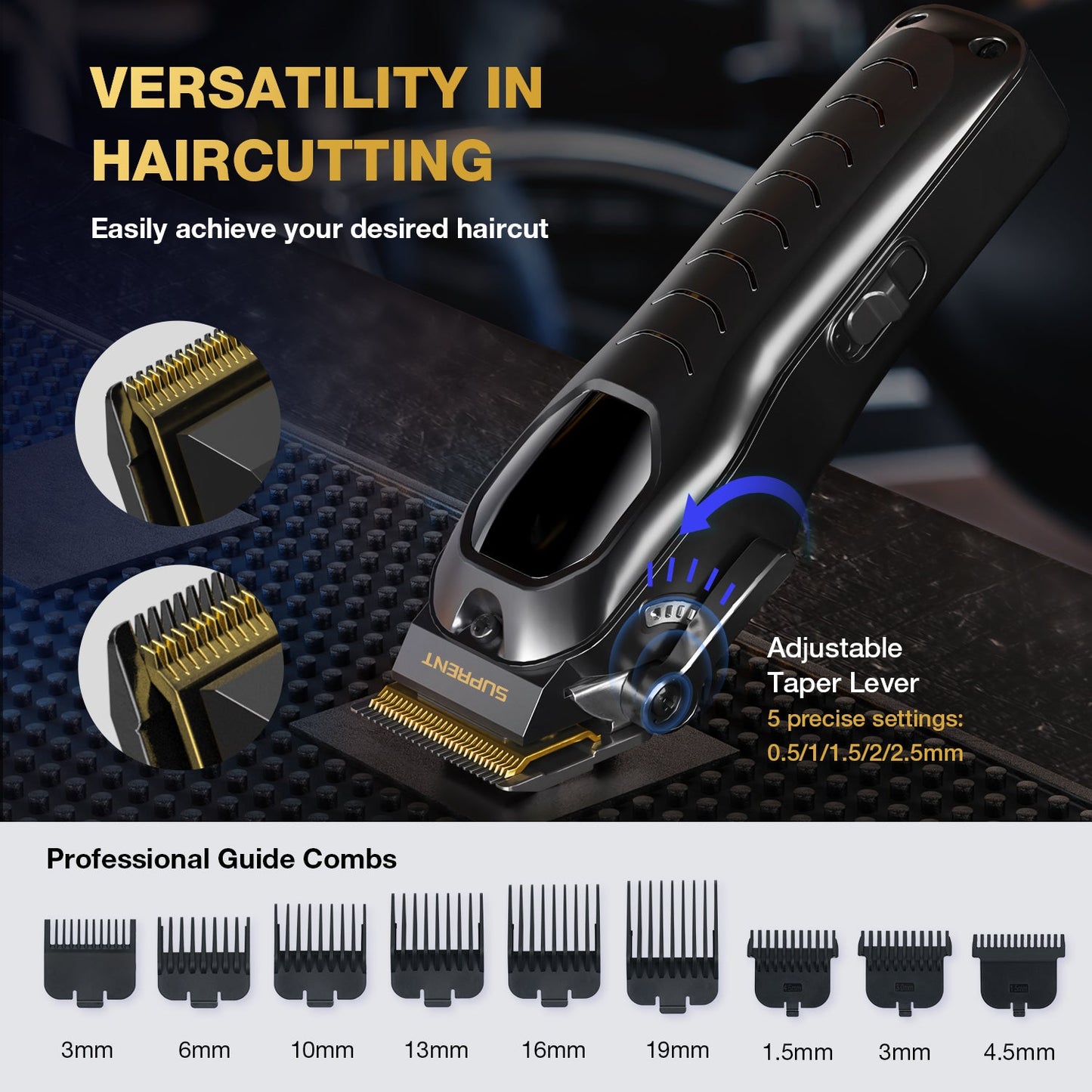 The Black Scorpion Clipper and Trimmer Set - HC226BX