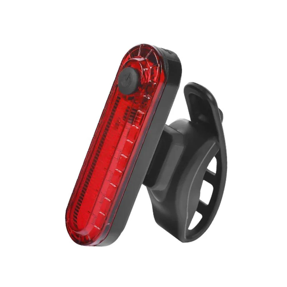 Rear Bike Tail Light USB Rechargeable Red Ultra Bright Taillights Fit On Bicycle Easy to Install for Cycling Safety