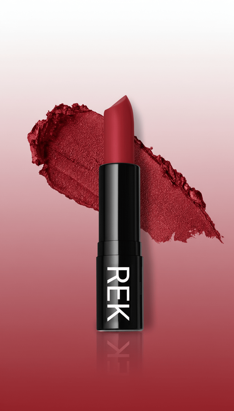 REK Matte Lipstick — Luxury Clean, Long-Lasting Vegan Formula | REK Cosmetics