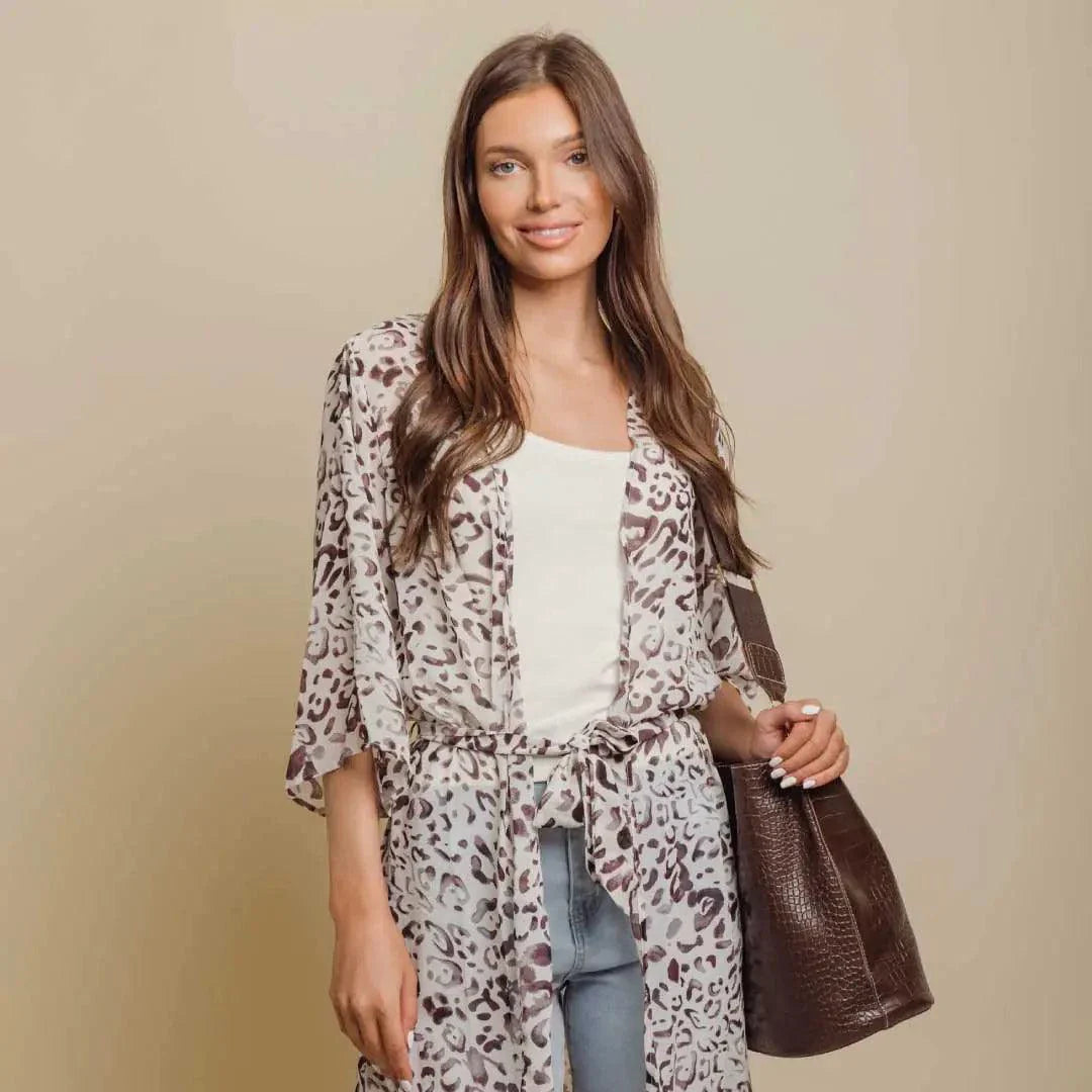 Safari Chic Kimono