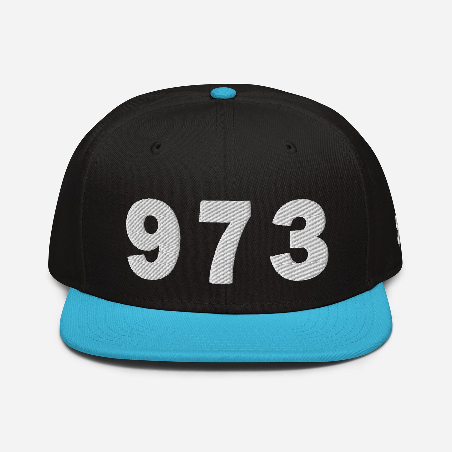 973 Area Code Snapback Hat