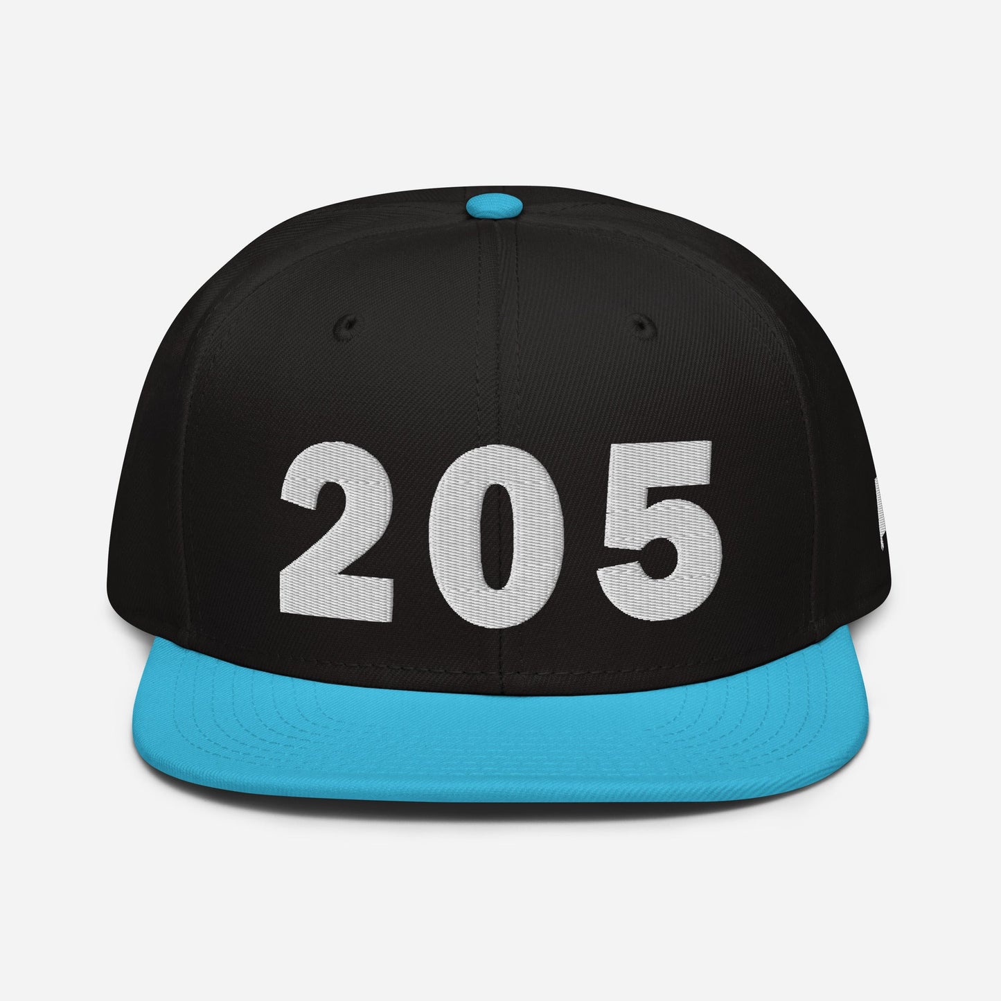 205 Area Code Snapback Hat
