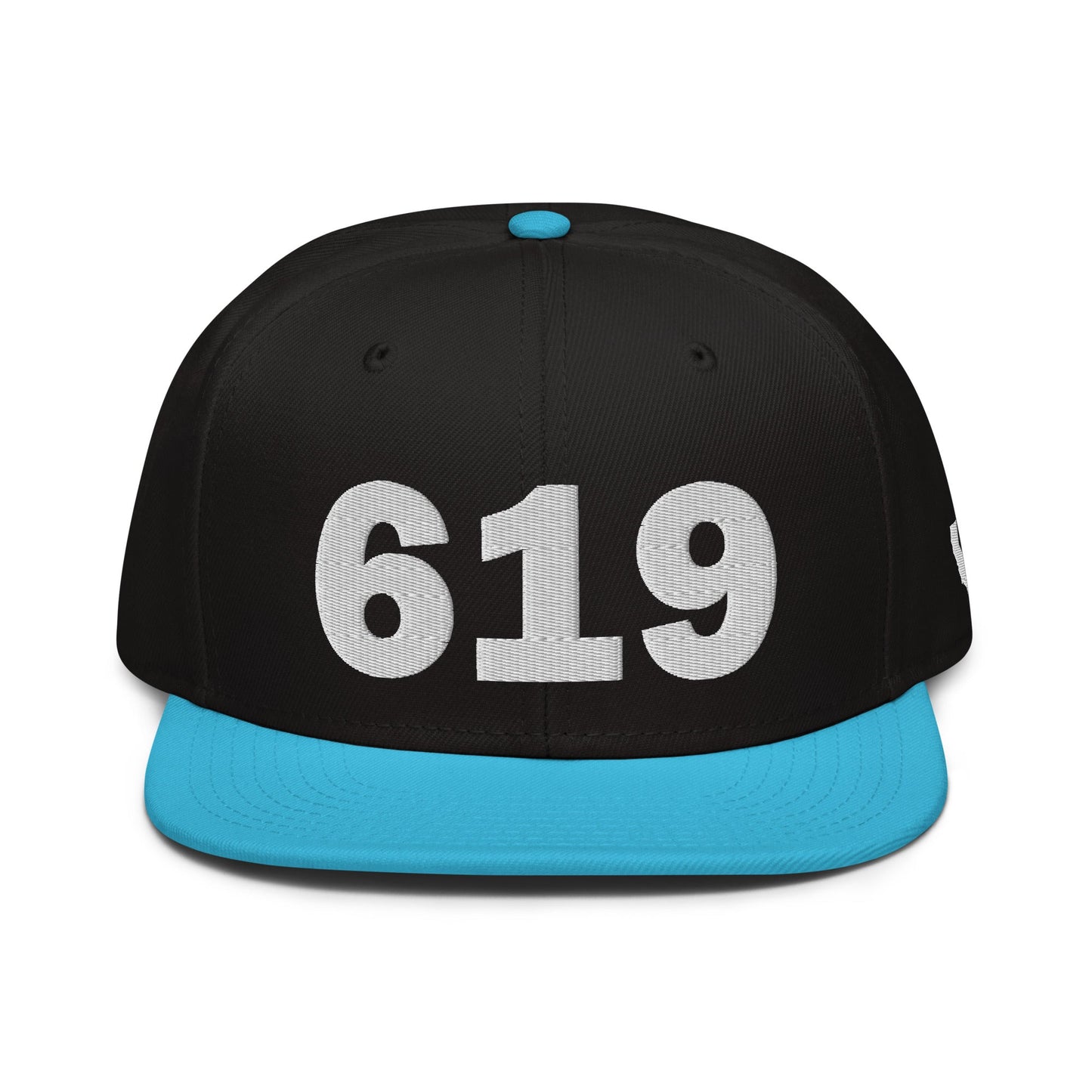 619 Area Code Snapback Hat