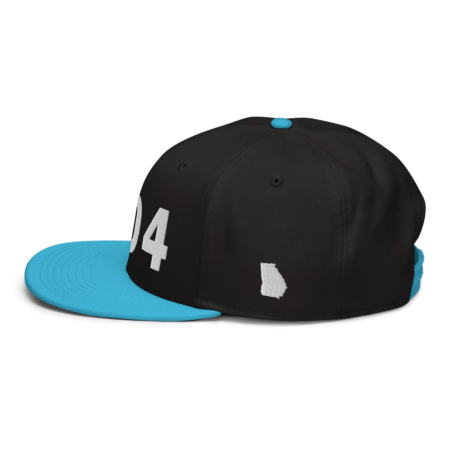 404 Area Code Snapback Hat