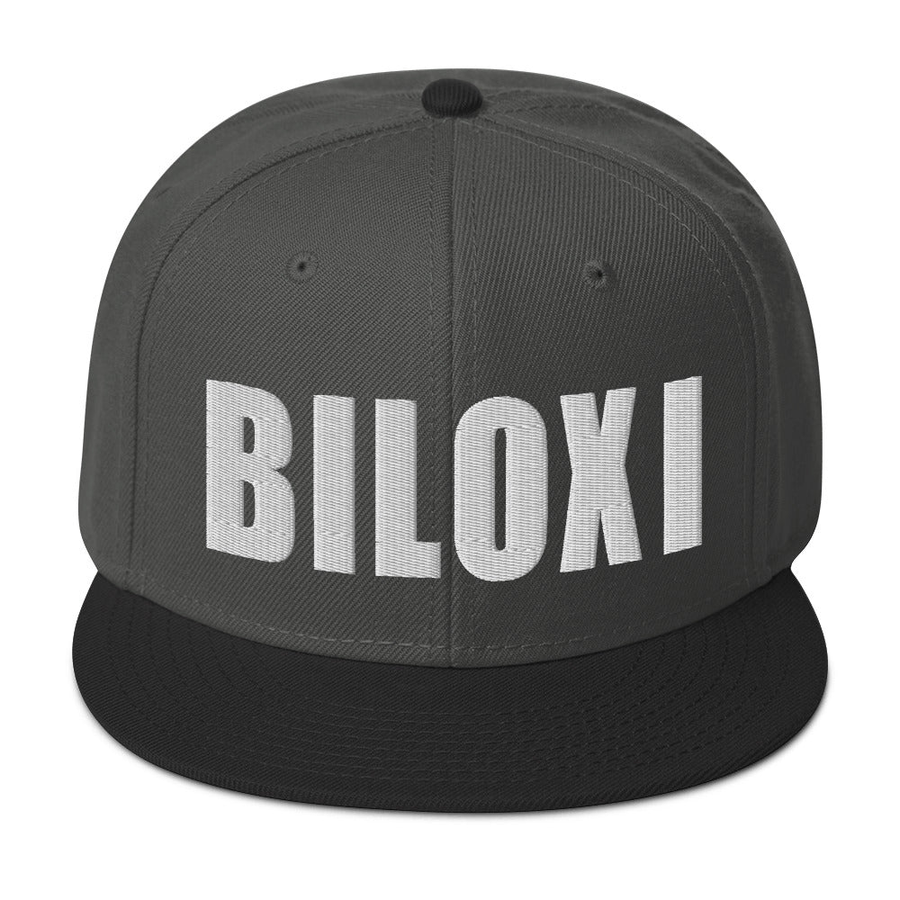 Biloxi Mississippi Snapback Hat (Otto)