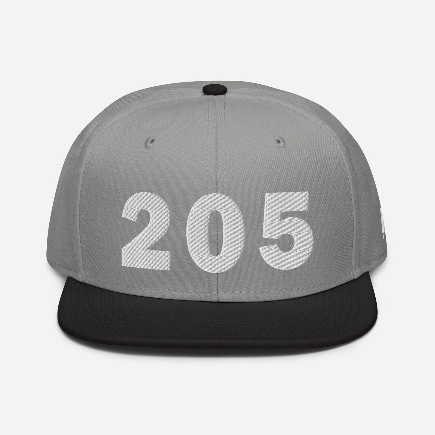 205 Area Code Snapback Hat