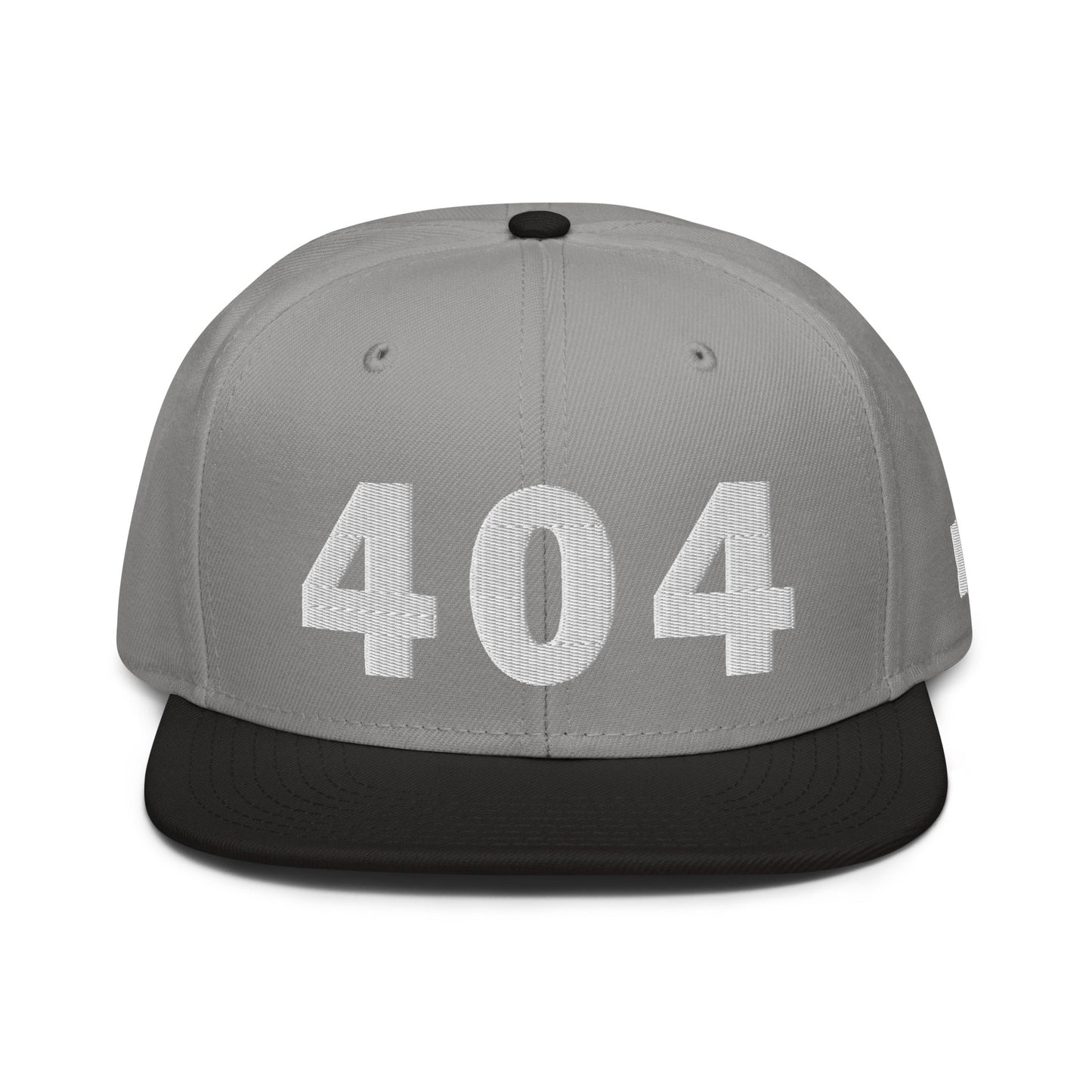 404 Area Code Snapback Hat