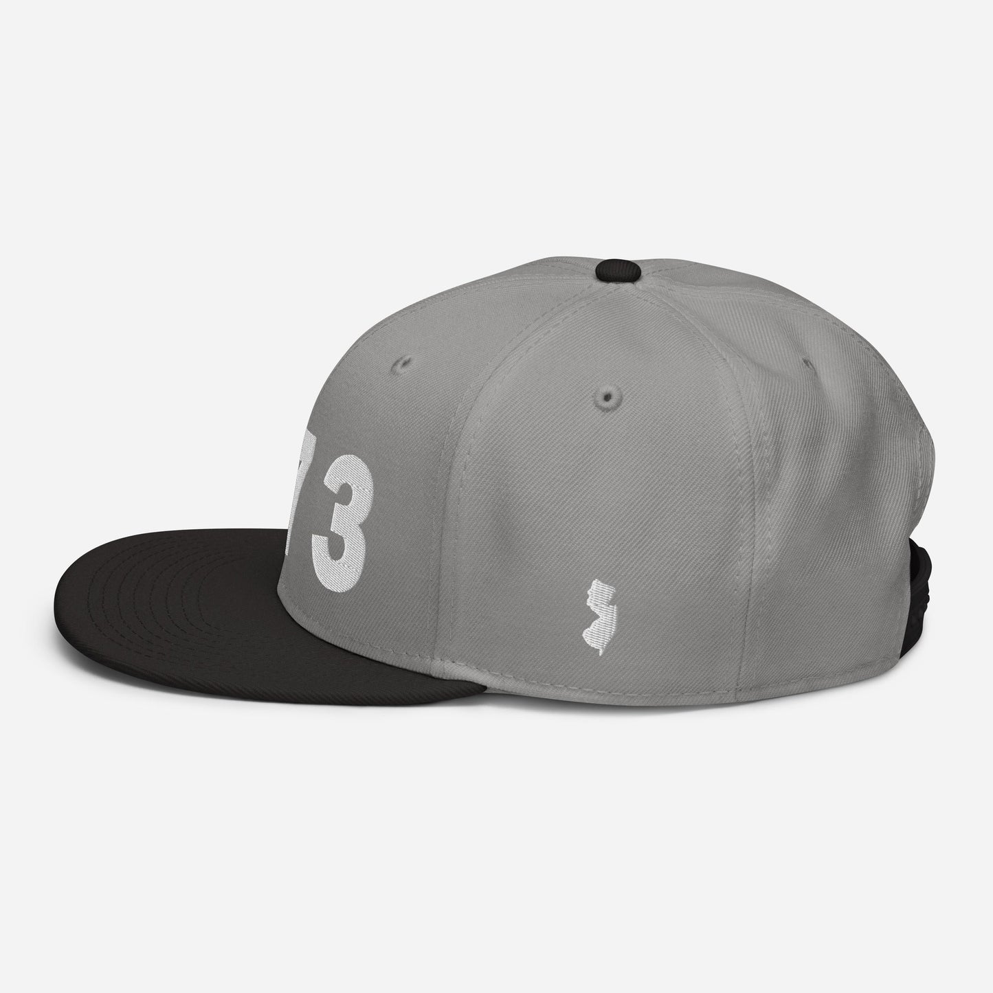 973 Area Code Snapback Hat