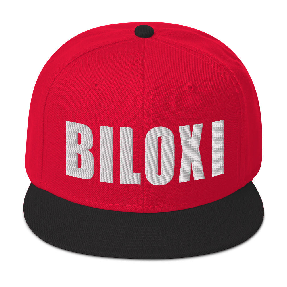 Biloxi Mississippi Snapback Hat (Otto)