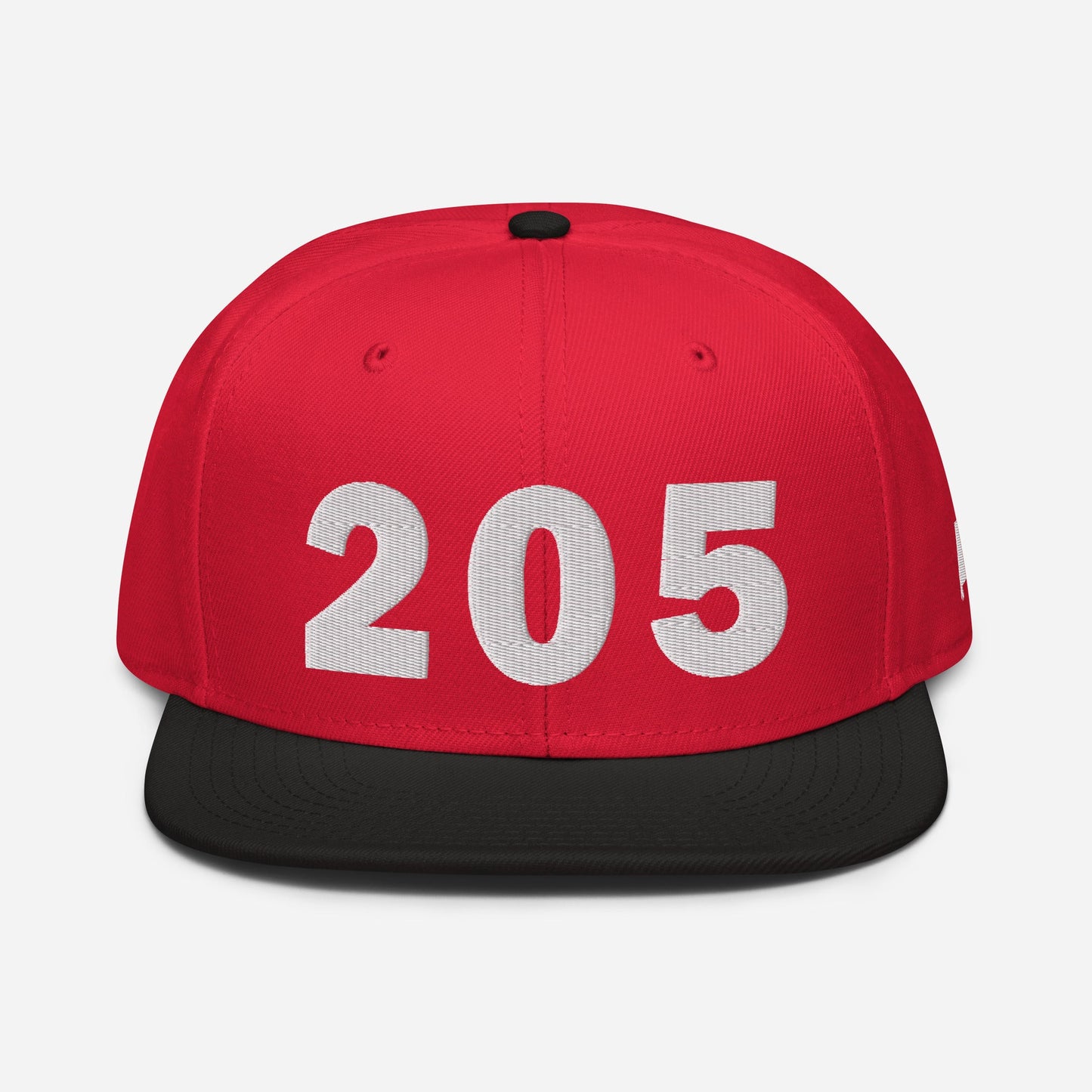 205 Area Code Snapback Hat