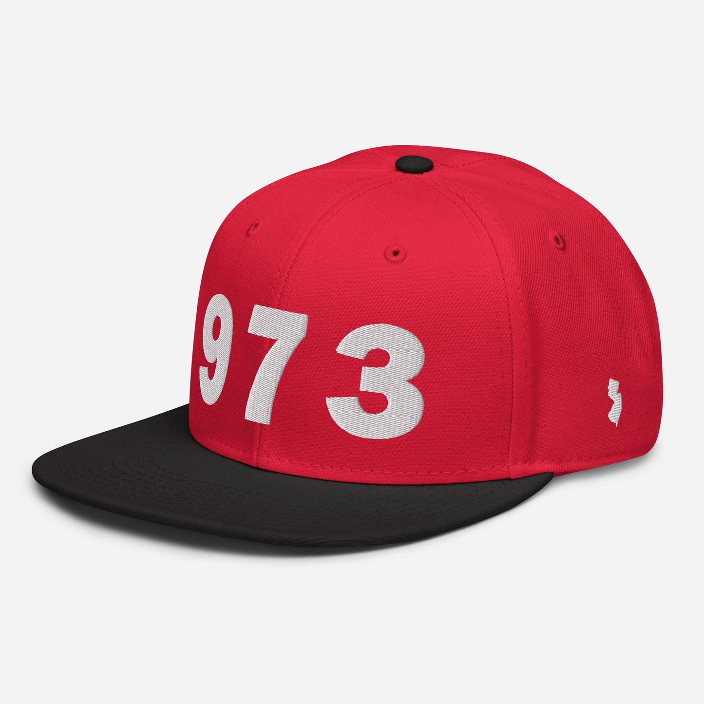 973 Area Code Snapback Hat