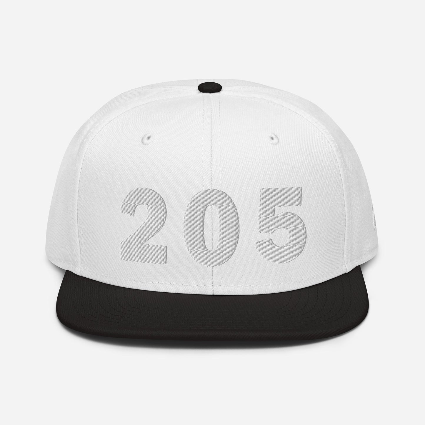 205 Area Code Snapback Hat