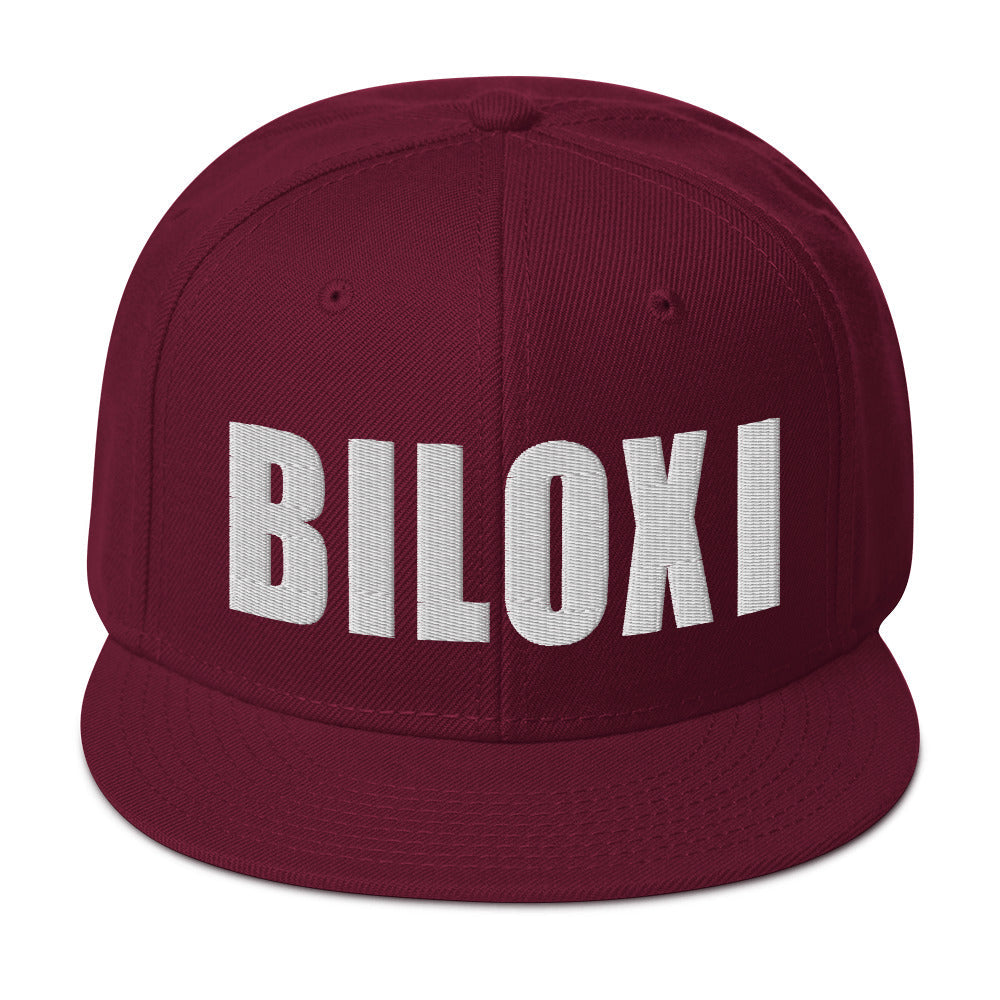 Biloxi Mississippi Snapback Hat (Otto)