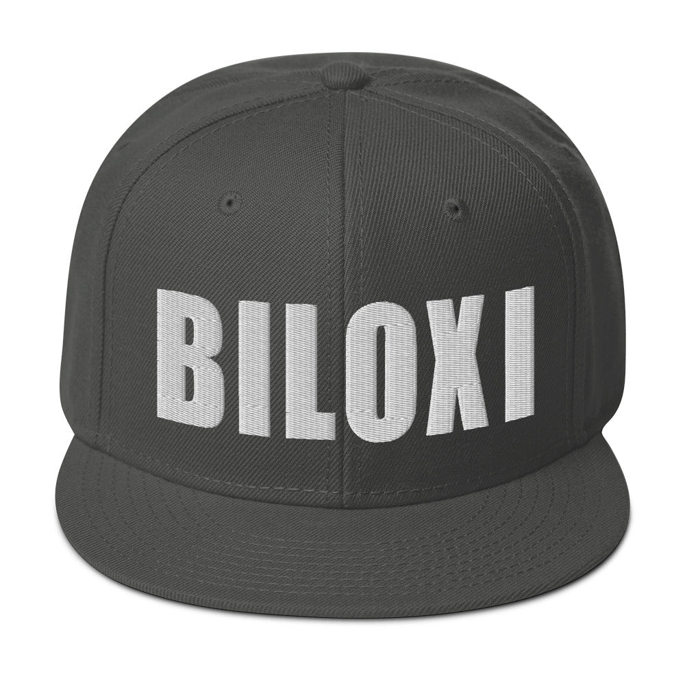 Biloxi Mississippi Snapback Hat (Otto)