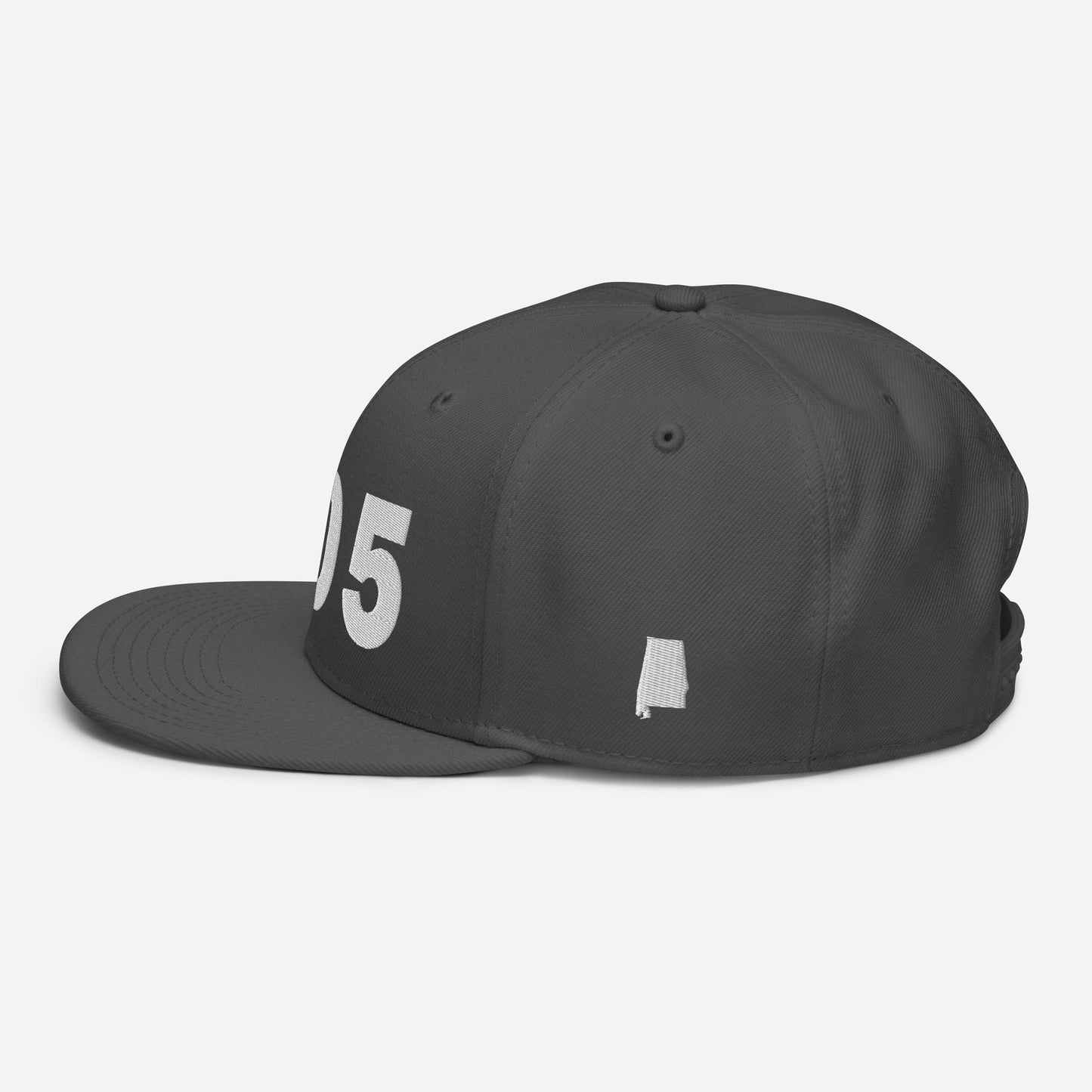 205 Area Code Snapback Hat