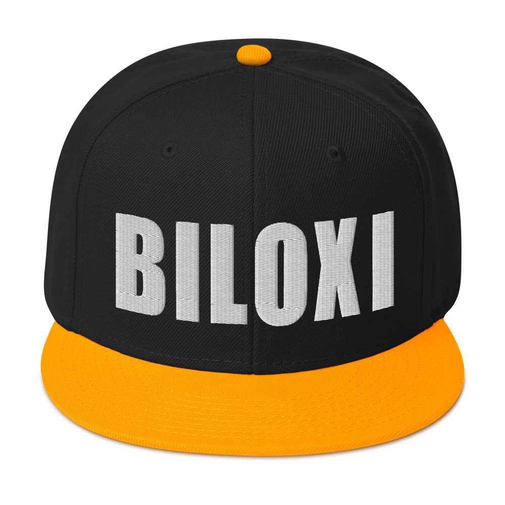 Biloxi Mississippi Snapback Hat (Otto)