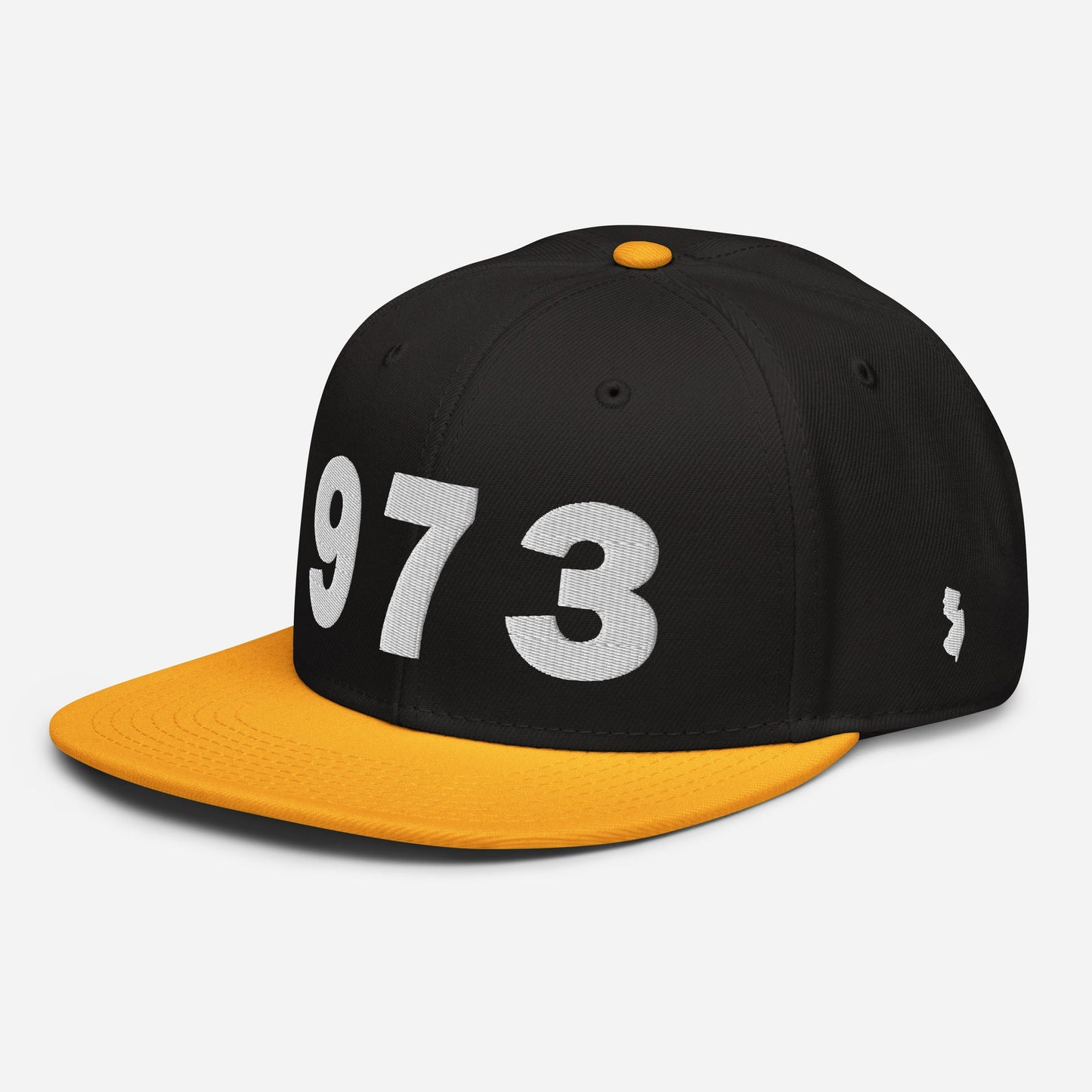 973 Area Code Snapback Hat