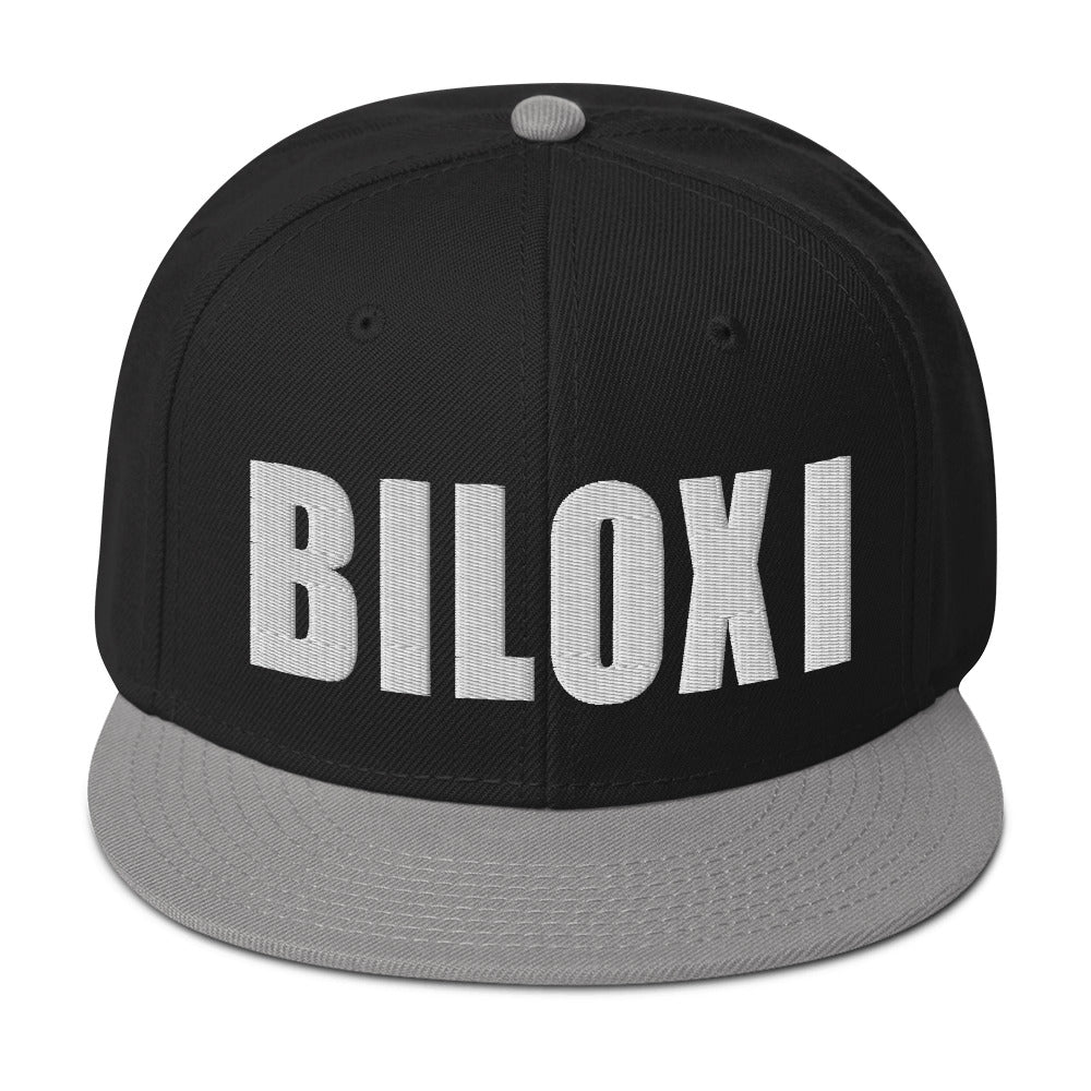 Biloxi Mississippi Snapback Hat (Otto)