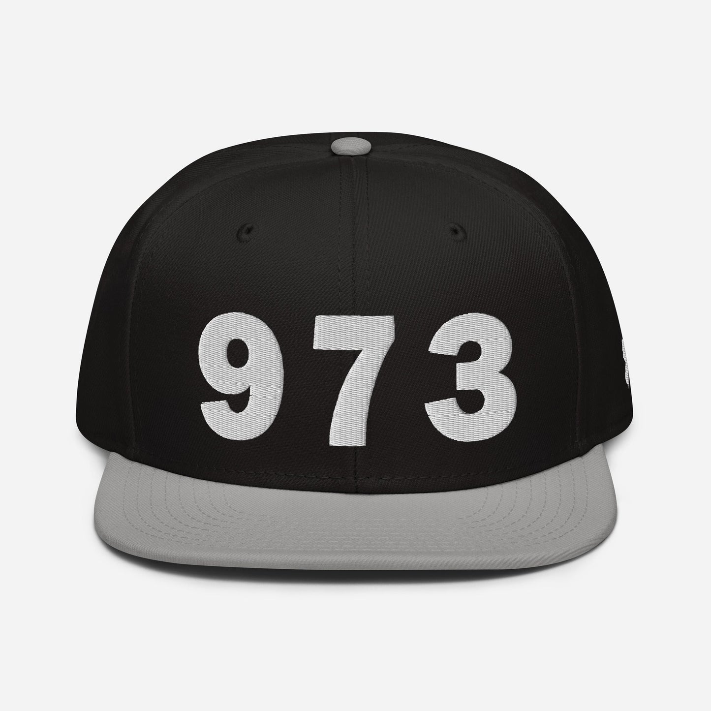 973 Area Code Snapback Hat
