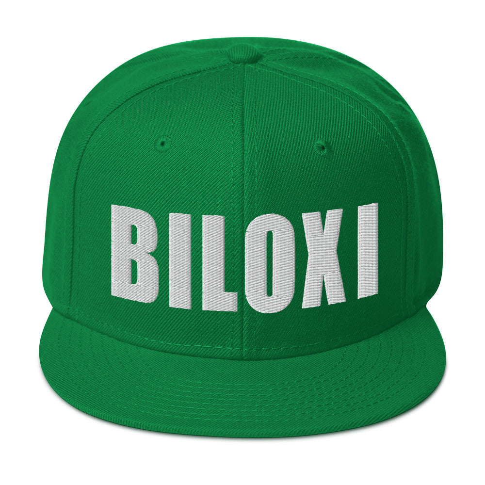 Biloxi Mississippi Snapback Hat (Otto)