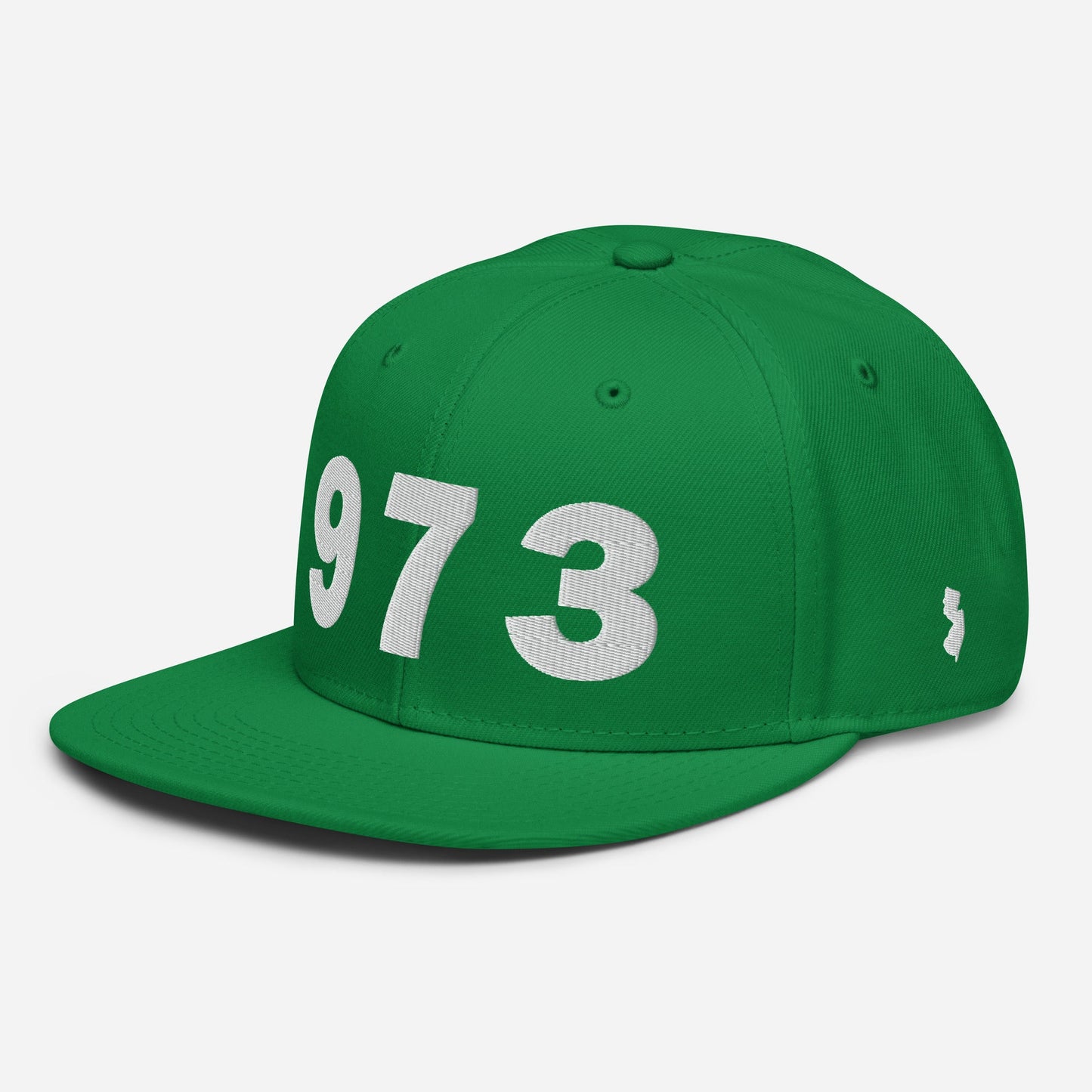 973 Area Code Snapback Hat
