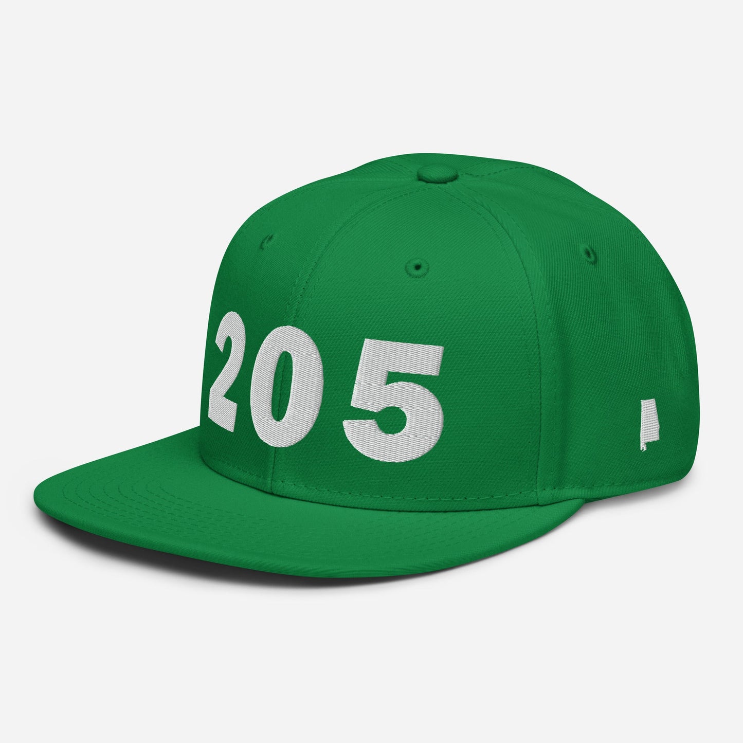 205 Area Code Snapback Hat
