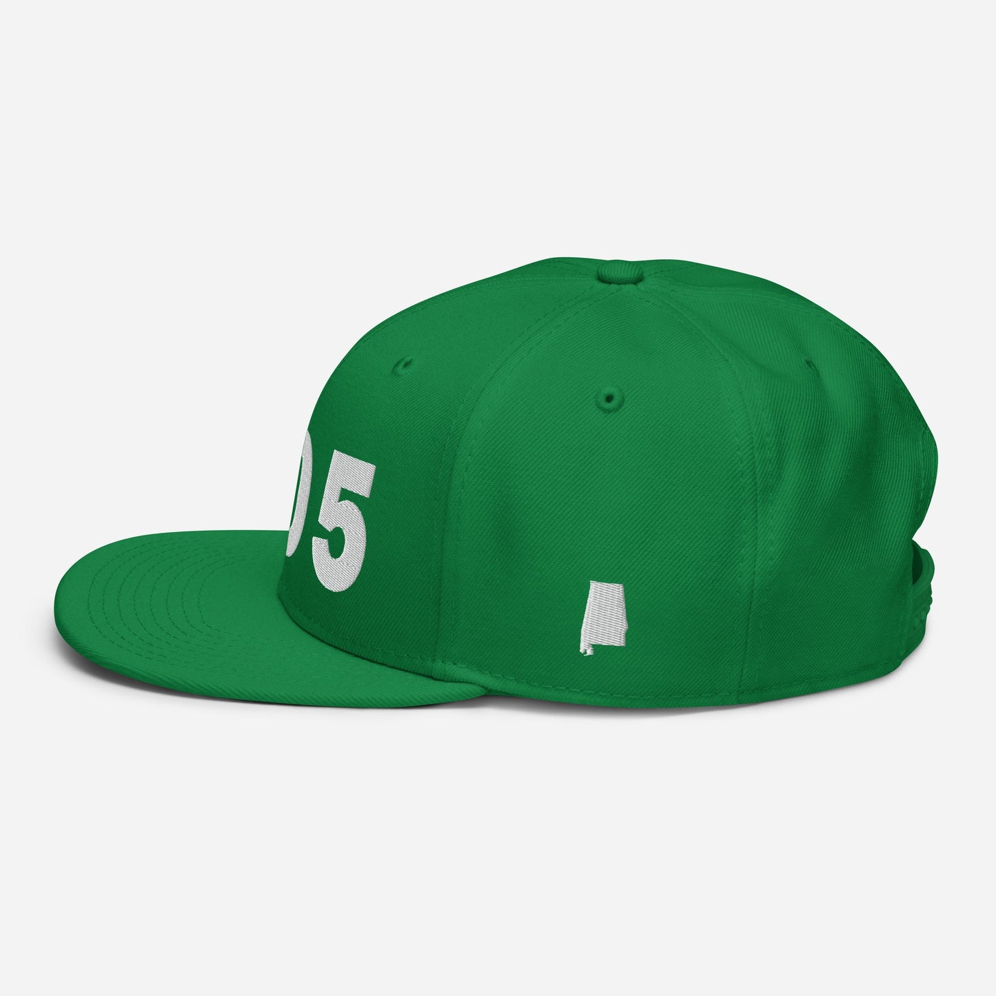 205 Area Code Snapback Hat