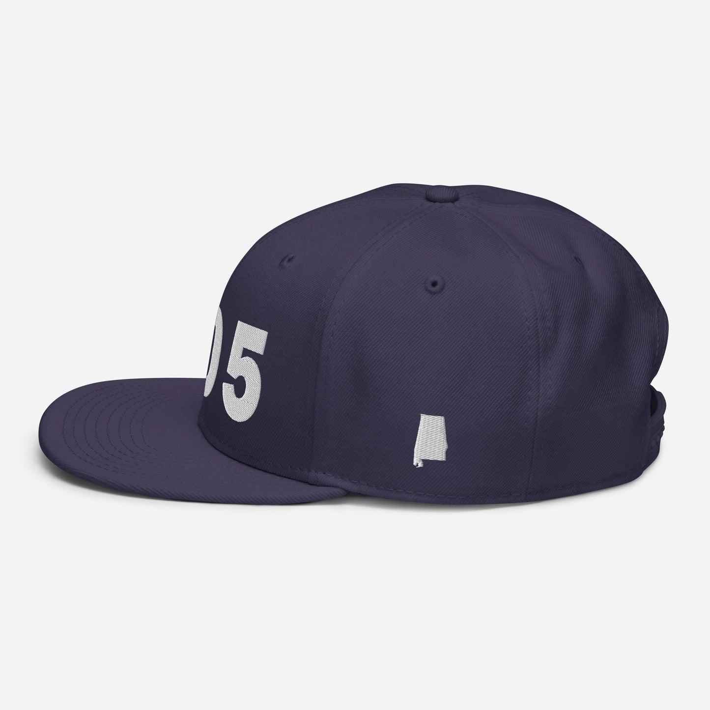 205 Area Code Snapback Hat