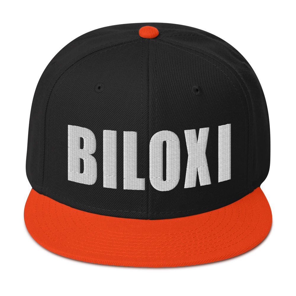 Biloxi Mississippi Snapback Hat (Otto)